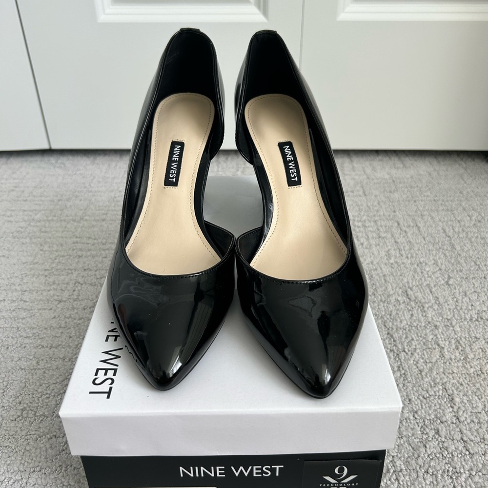 Nine West Dress Wedges Black LL Size 9 Women’s